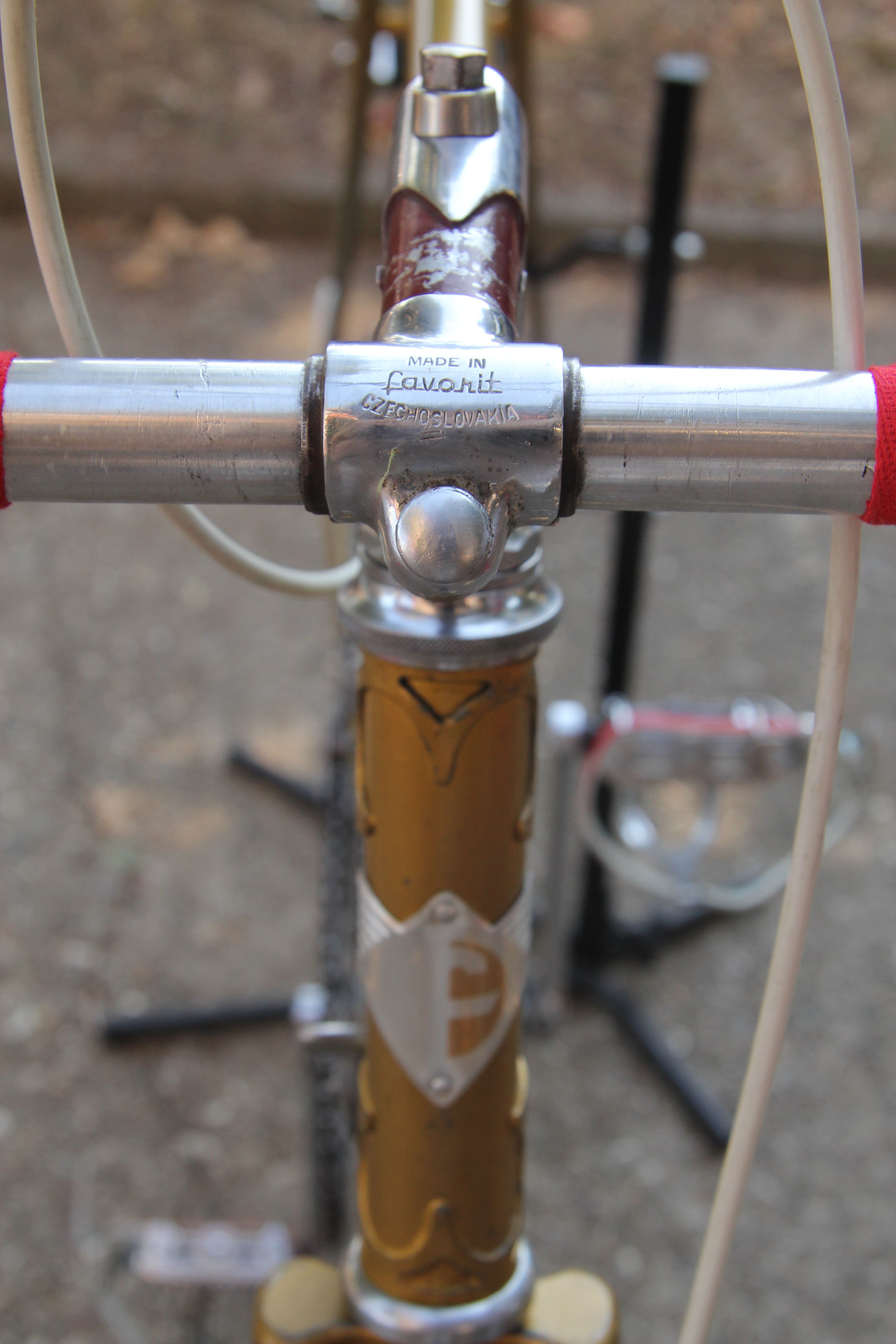 Favorit stem marked Made in Czechoslovakia
