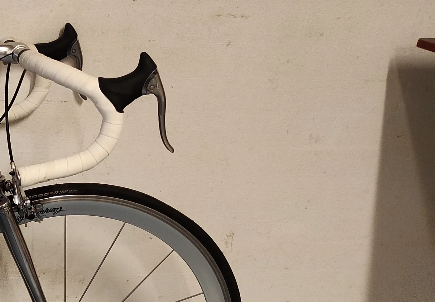 Cinelli bar and stem with integrated Dura-Ace levers