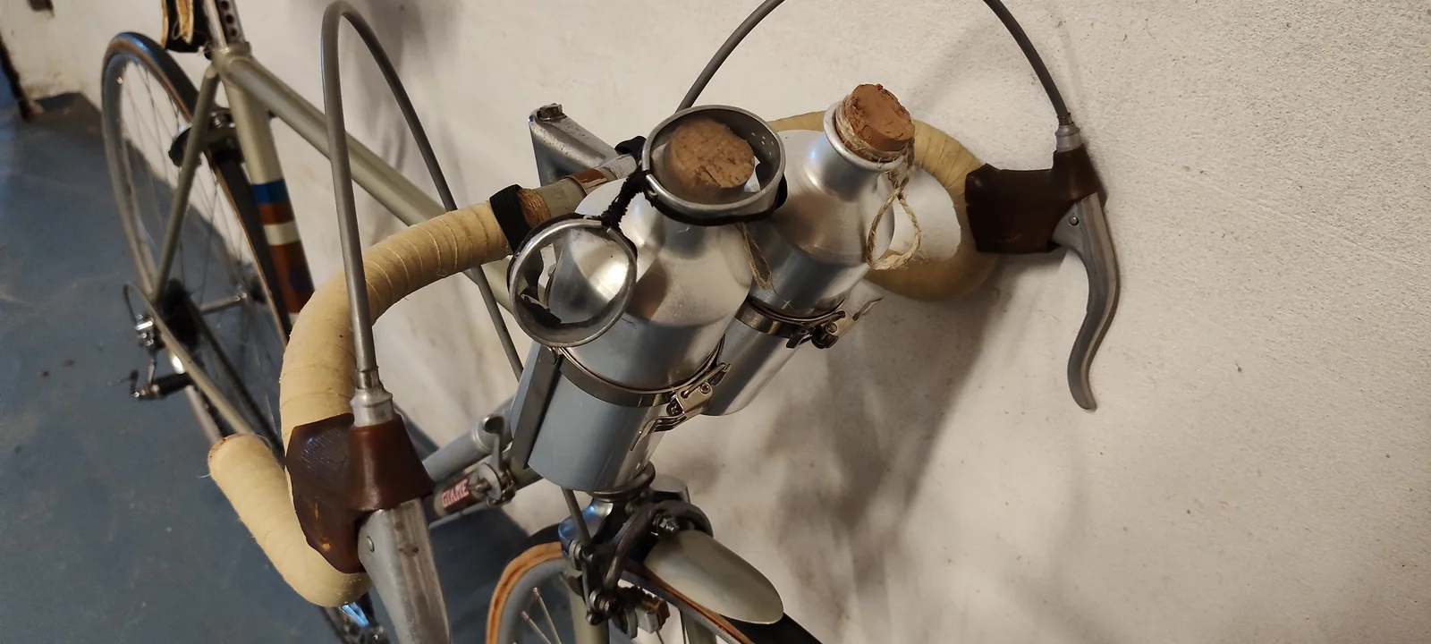 Cockpit and aluminium bottles