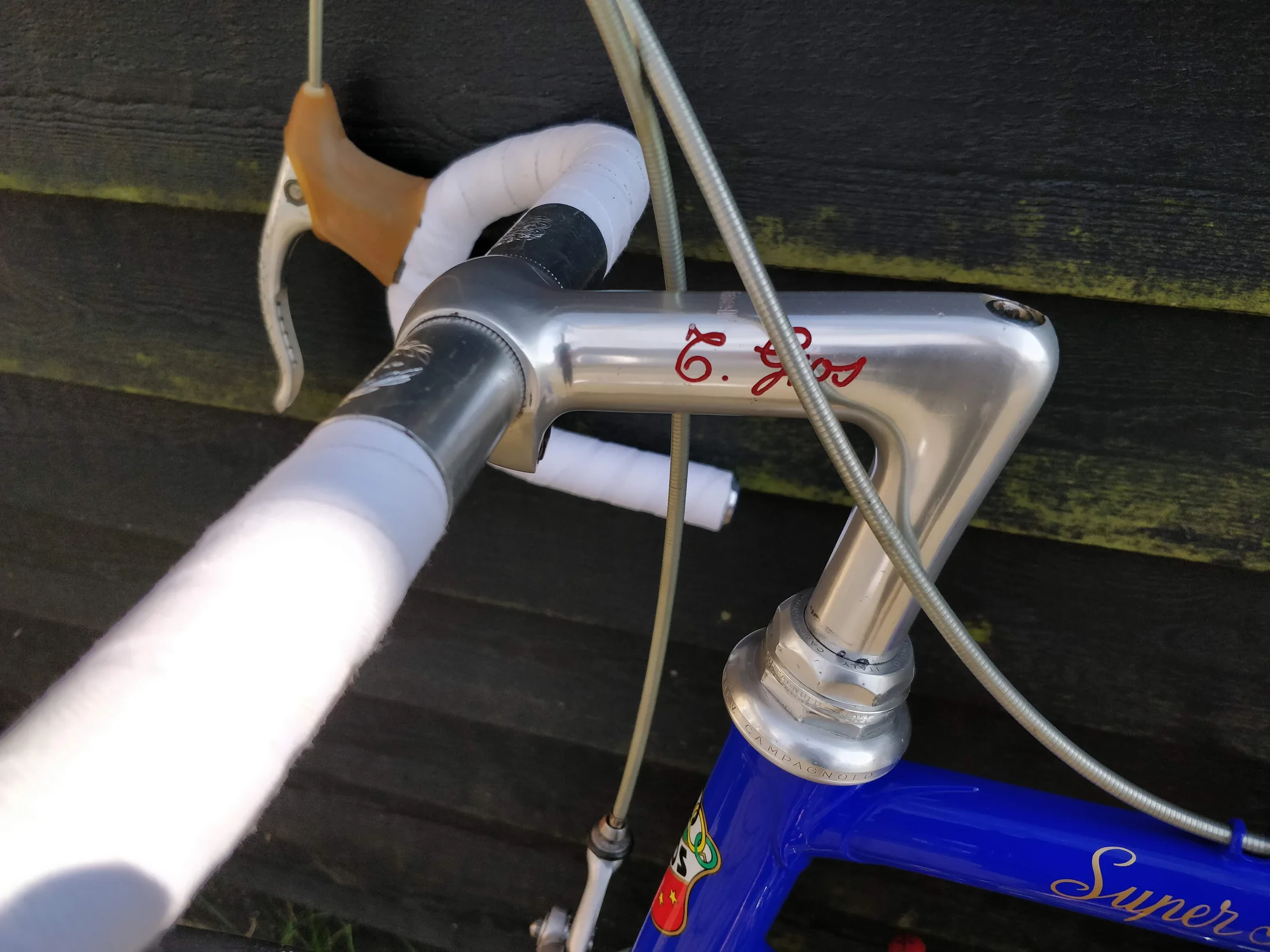 Cinelli 1A-frempind med rød GIOS-signatur