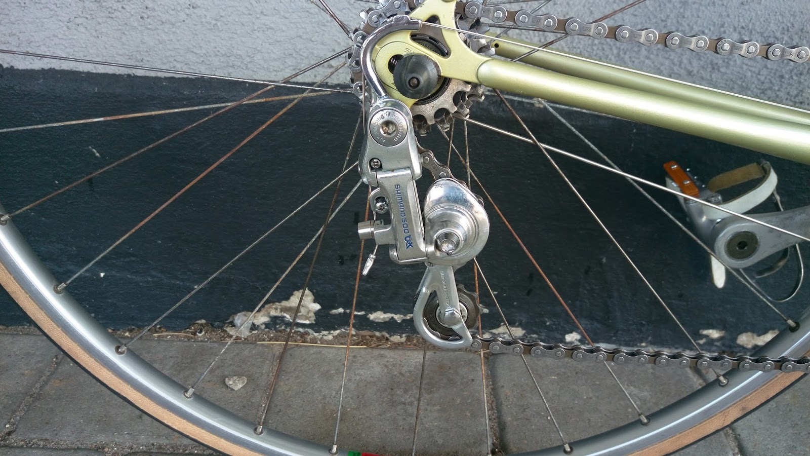 600 AX rear derailleur