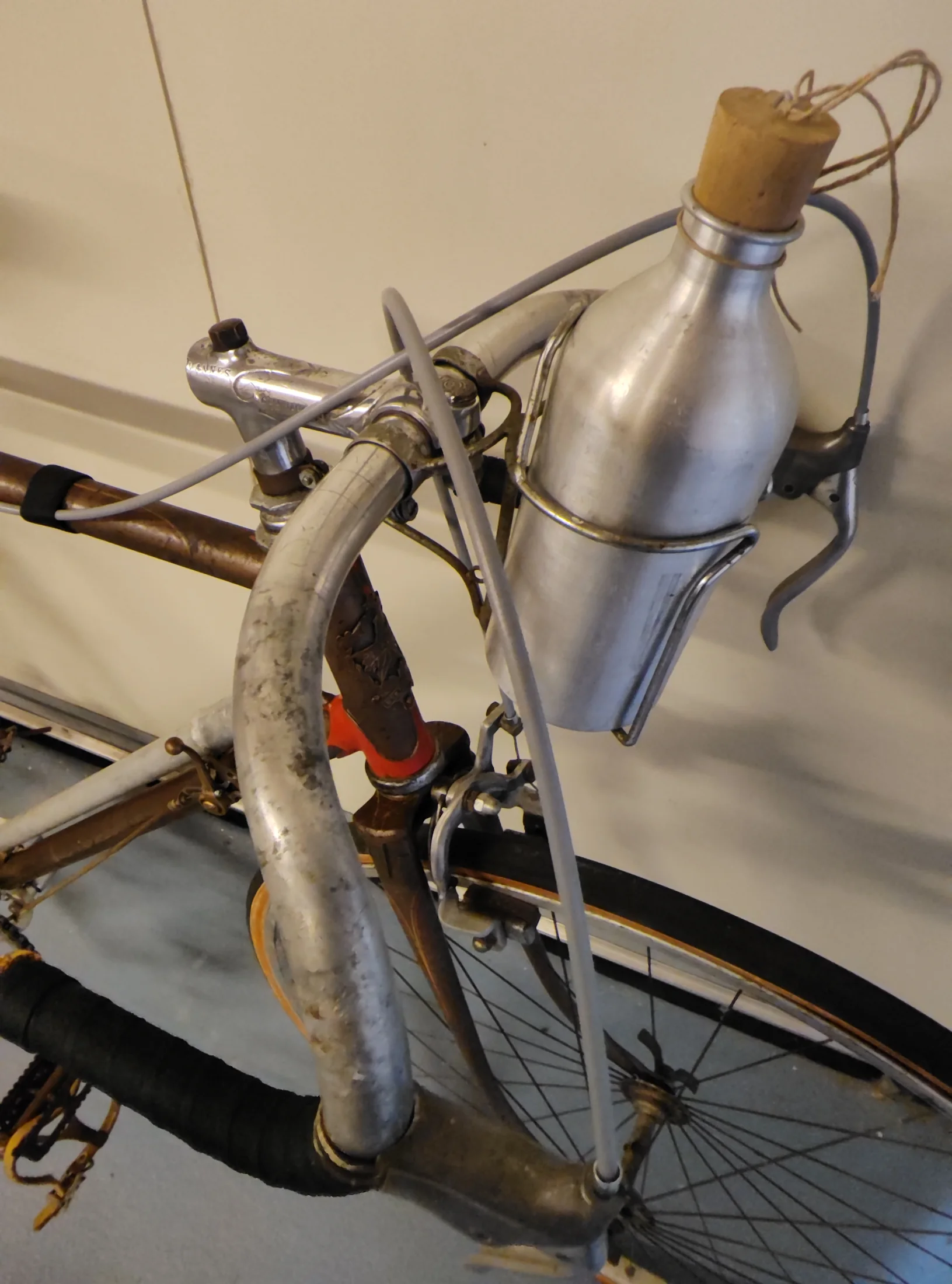 Bottle and cockpit detail